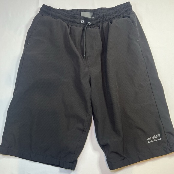 Eddie Bauer Boys Youth XLarge 18/20 Black Hybrid Swim/Day‎ Shorts UPF 50+ - Picture 1 of 5